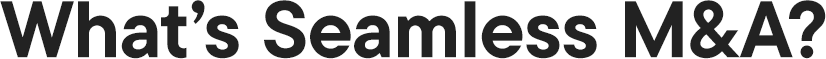 What's Seamless M&A?